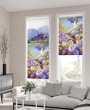 Рулонная штора «Флордо - 165 - ширина 57 см» | фото 2