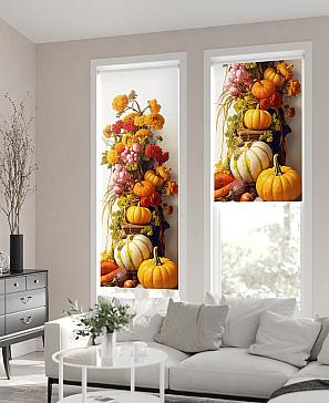 Рулонная штора «Флордо - 173 - ширина 57 см» | фото 2