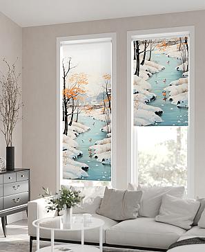 Рулонная штора «Флордо - 181 - ширина 57 см» | фото 2