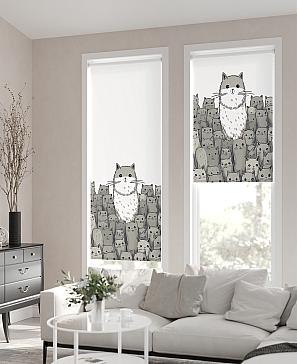 Рулонная штора «Флордо - 182 - ширина 57 см» | фото 2