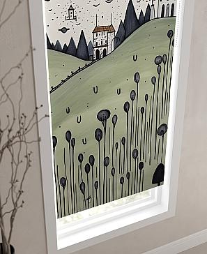 Рулонная штора «Флордо - 184 - ширина 57 см» | фото 3