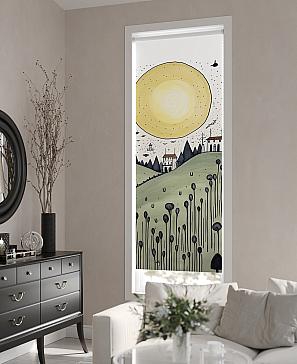 Рулонная штора «Флордо - 184 - ширина 57 см»