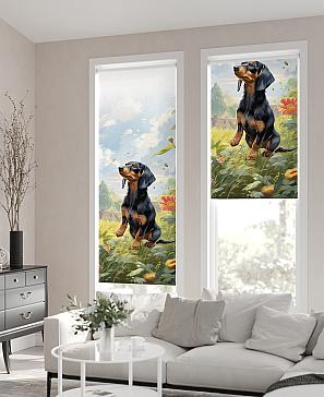 Рулонная штора «Флордо - 185 - ширина 57 см» | фото 2