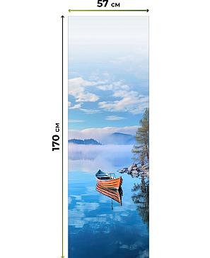 Рулонная штора «Флордо - 187 - ширина 57 см»