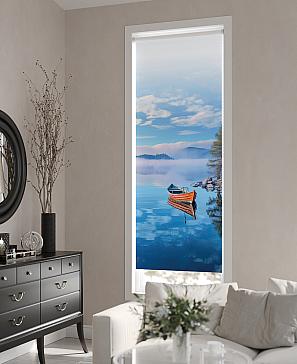 Рулонная штора «Флордо - 187 - ширина 57 см»