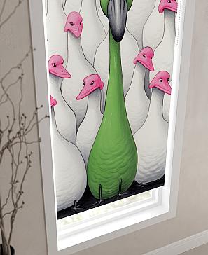 Рулонная штора «Флордо - 189 - ширина 57 см» | фото 3