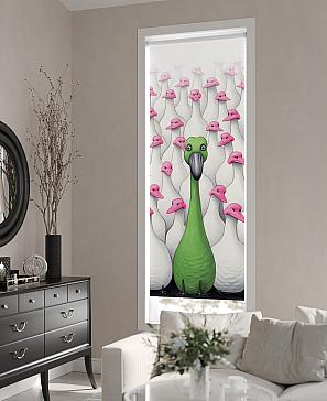 Рулонная штора «Флордо - 189 - ширина 57 см»