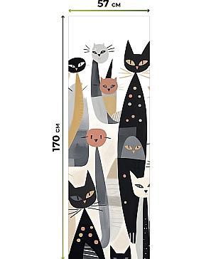 Рулонная штора «Флордо - 191 - ширина 57 см»