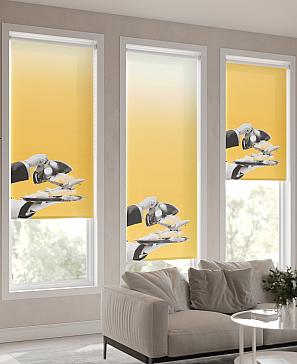 Рулонная штора «Нертонс - 03 - ширина 68 см»