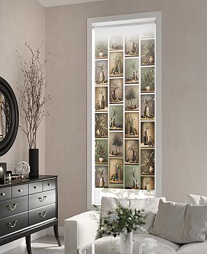 Рулонная штора «Нертонс - 15 - ширина 68 см»