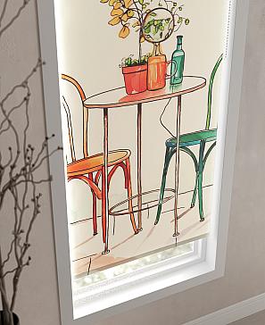 Рулонная штора «Нертонс - 29 - ширина 68 см» | фото 3