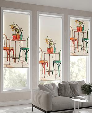 Рулонная штора «Нертонс - 29 - ширина 68 см»