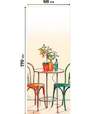 Рулонная штора «Нертонс - 29 - ширина 68 см»