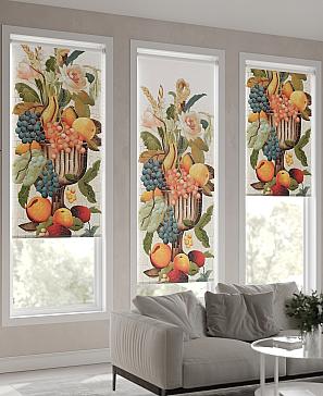 Рулонная штора «Нертонс - 41 - ширина 68 см»