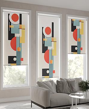 Рулонная штора «Нертонс - 43 - ширина 68 см»