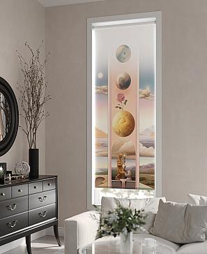 Рулонная штора «Нертонс - 49 - ширина 68 см»