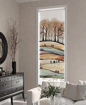 Рулонная штора «Нертонс - 53 - ширина 68 см»