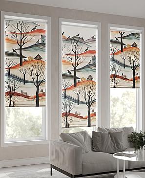 Рулонная штора «Нертонс - 54 - ширина 68 см»