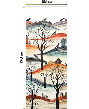 Рулонная штора «Нертонс - 54 - ширина 68 см»