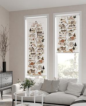 Рулонная штора «Нертонс - 56 - ширина 68 см» | фото 2