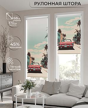 Рулонная штора «Нертонс - 57 - ширина 68 см» | фото