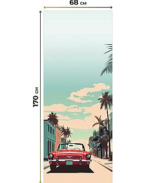 Рулонная штора «Нертонс - 57 - ширина 68 см»