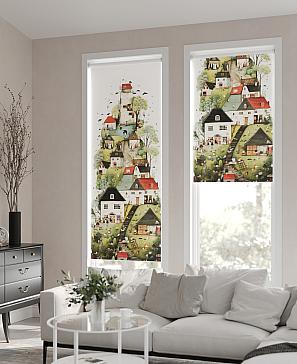 Рулонная штора «Нертонс - 58 - ширина 68 см» | фото 2