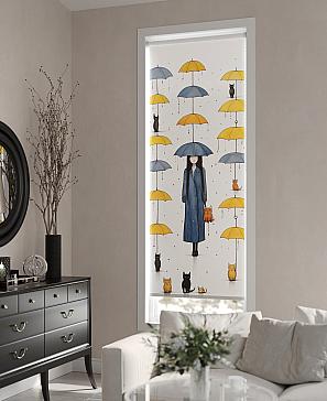 Рулонная штора «Нертонс - 59 - ширина 68 см»