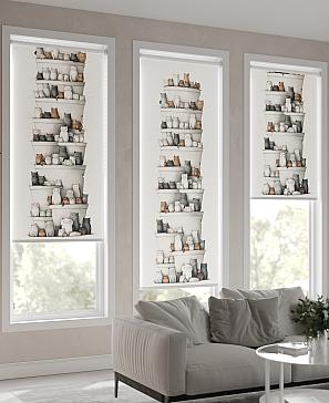 Рулонная штора «Нертонс - 70 - ширина 68 см»