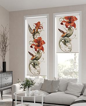 Рулонная штора «Нертонс - 76 - ширина 68 см» | фото 2