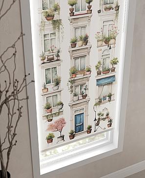 Рулонная штора «Нертонс - 77 - ширина 68 см» | фото 3