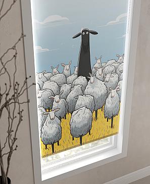 Рулонная штора «Нертонс - 79 - ширина 68 см» | фото 3