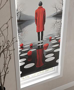 Рулонная штора «Нертонс - 87 - ширина 68 см» | фото 3