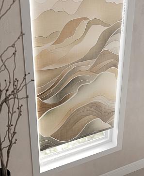 Рулонная штора «Нертонс - 91 - ширина 68 см» | фото 3