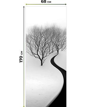 Рулонная штора «Нертонс - 117 - ширина 68 см»