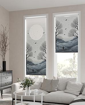 Рулонная штора «Нертонс - 121 - ширина 68 см» | фото 2