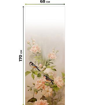 Рулонная штора «Нертонс - 128 - ширина 68 см»