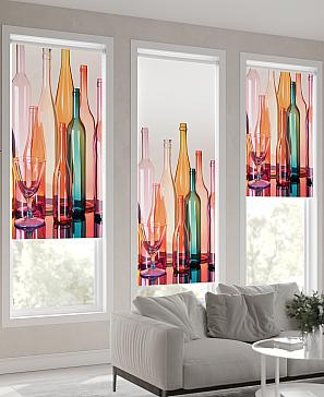 Рулонная штора «Нертонс - 136 - ширина 68 см»