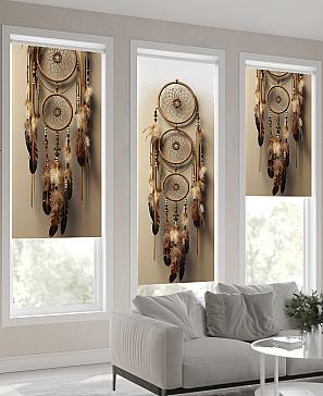 Рулонная штора «Нертонс - 147 - ширина 68 см»