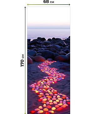 Рулонная штора «Нертонс - 159 - ширина 68 см»
