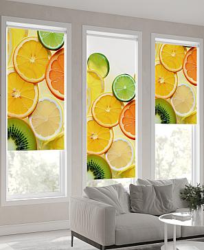 Рулонная штора «Нертонс - 163 - ширина 68 см»