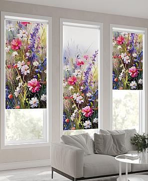 Рулонная штора «Нертонс - 167 - ширина 68 см»