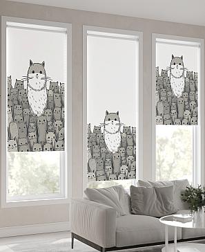 Рулонная штора «Нертонс - 182 - ширина 68 см»