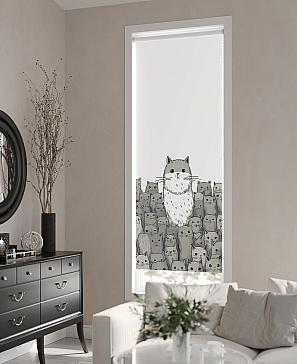 Рулонная штора «Нертонс - 182 - ширина 68 см»