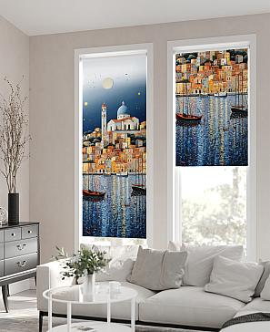 Рулонная штора «Нертонс - 186 - ширина 68 см» | фото 2