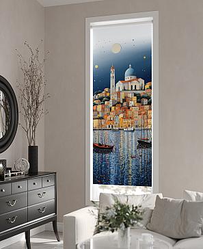 Рулонная штора «Нертонс - 186 - ширина 68 см»