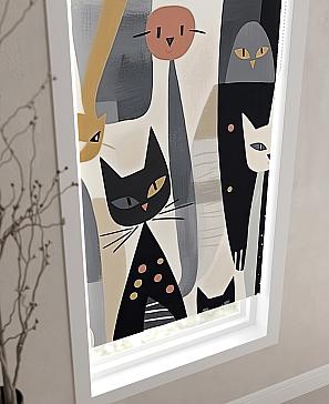 Рулонная штора «Нертонс - 191 - ширина 68 см» | фото 3