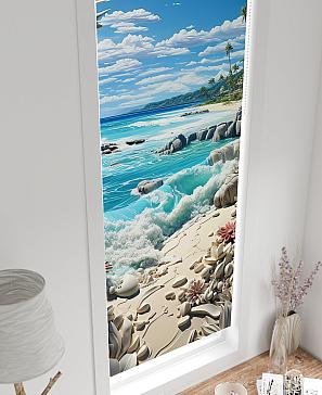 Рулонная штора  «Лингрос - 564 - ширина 52 см»