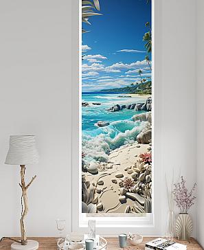 Рулонная штора «Лингрос - 564 - ширина 52 см» | фото 3