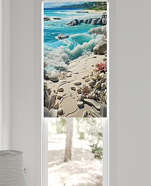 Рулонная штора  «Лингрос - 564 - ширина 52 см»